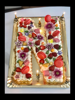 عکسی از دستور بیسکو کیک