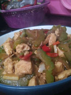 Foto resep Oseng pare-tahu
