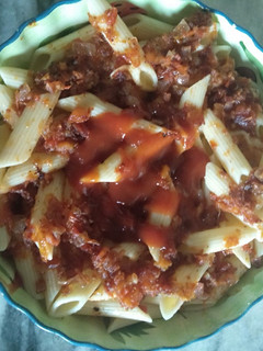 A picture of Red Sauce Pasta.