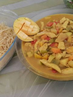 صورة لوصفة دجاج على الطريقه الهنديه