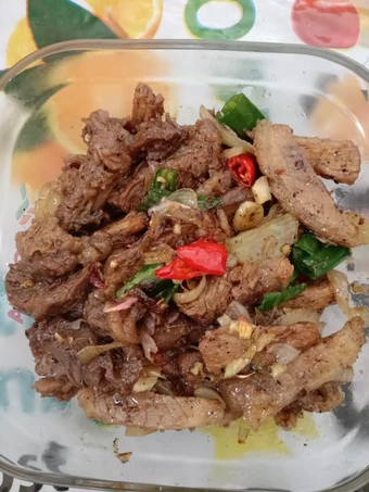 Langkah Gampang Membuat Resep Daging Sapi Lada hitam Anti Ribet, Menggugah Selera