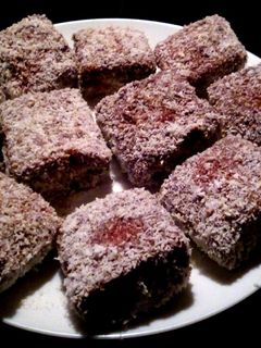 Mézes kókuszkocka recept fotója