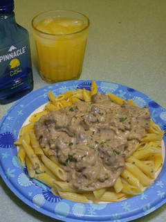 A picture of Beef Stroganoff.