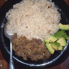 A picture of Braised rice.