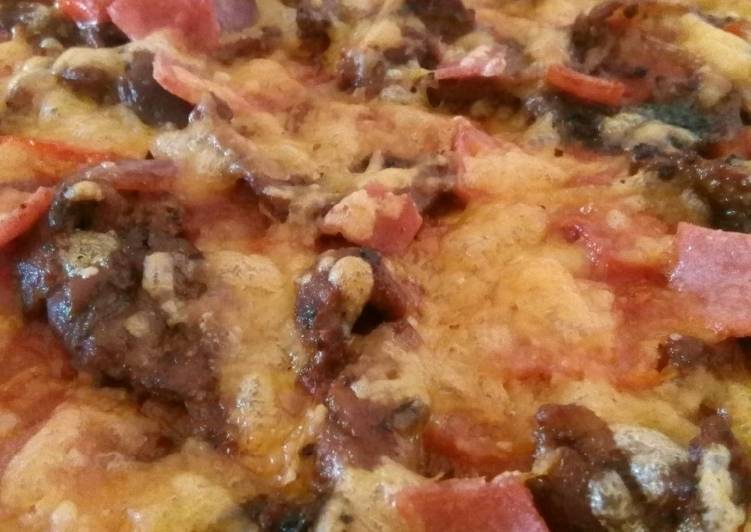 Step-by-Step Guide to Make Super Quick Homemade Meat deluxe pizza