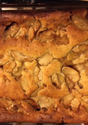 Una foto de Torta de manzana