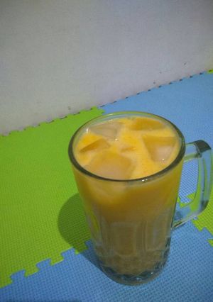 Foto resep Jus mangga yakult