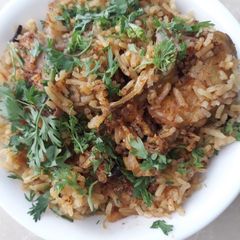 A picture of Jhatpat Biryani.
