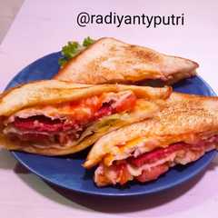รูปของ Sandwich Roti Tawar