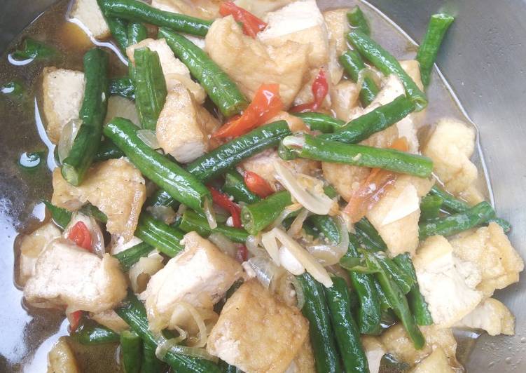 Resep Sayur Kacang Simpel no ribet, Enak