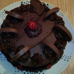 A picture of Chocolate orange cake.