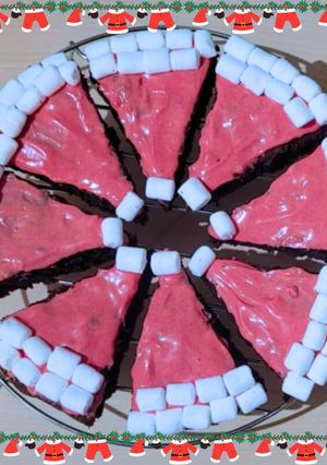 Une photo de Brownies a la cannelle du père Noël