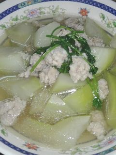 รูปของ แกงจืดหมูสับใส่ฟัก