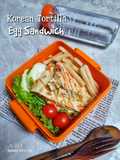Korean Tortilla Egg Sandwich