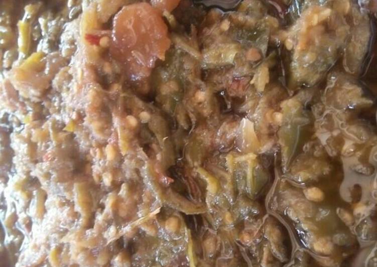 Easiest Way to Make Yummy Sambalado ijo ala RM Padang (Putri Kejora)