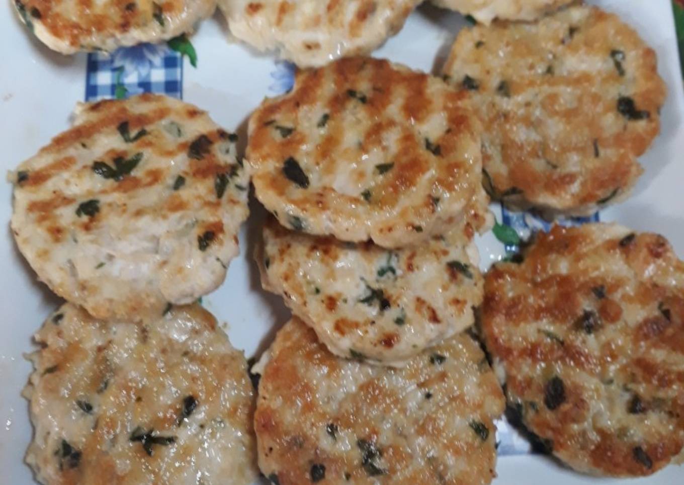 Hamburguesas de pollo caseras!!!