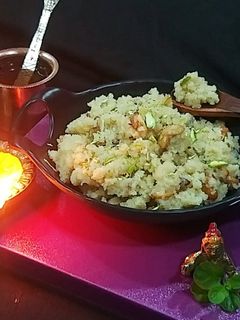 भगरीचा शिरा (bhagar shira recipe in marathi) रेसिपी चे मुख्य फोटो