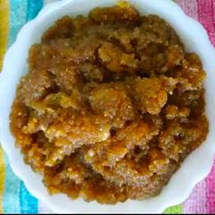 Bread halwa A picture of Bread halwa.
