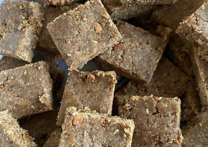 Vegan peanut squares