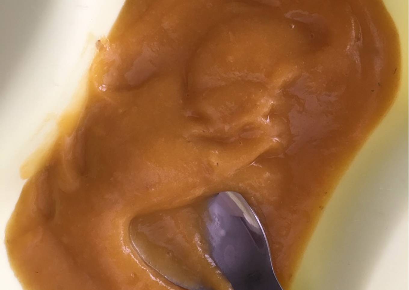 Puré de verduras de Aitor con calabaza y puerro