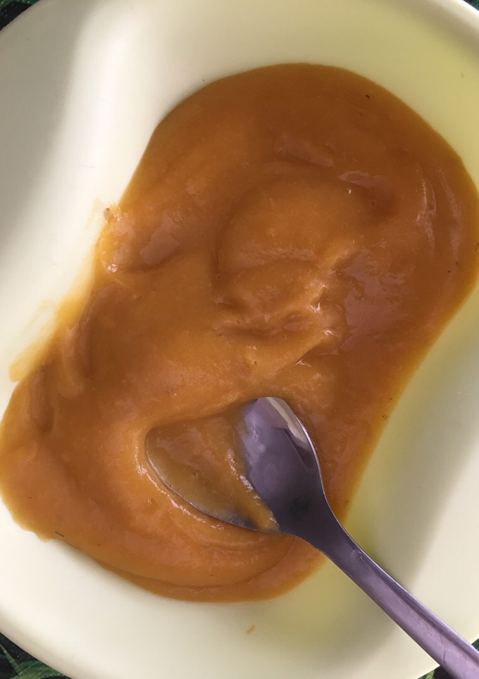 Una foto de Puré de verduras de Aitor con calabaza y puerro