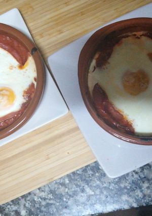 Una foto de Huevos al horno de mi madre