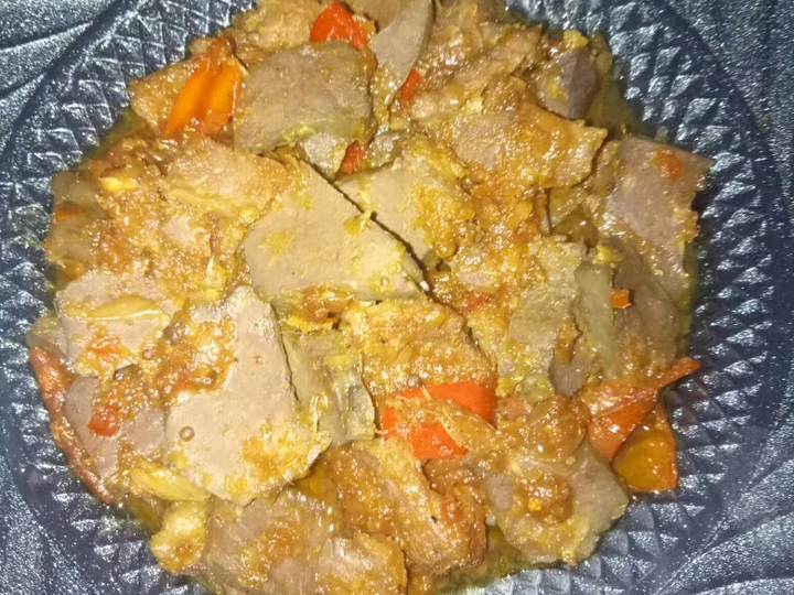 Cara Mudah Membuat Resep Krengsengan daging,ati,dan paru sapi (simple) yang Bisa Manjain Lidah