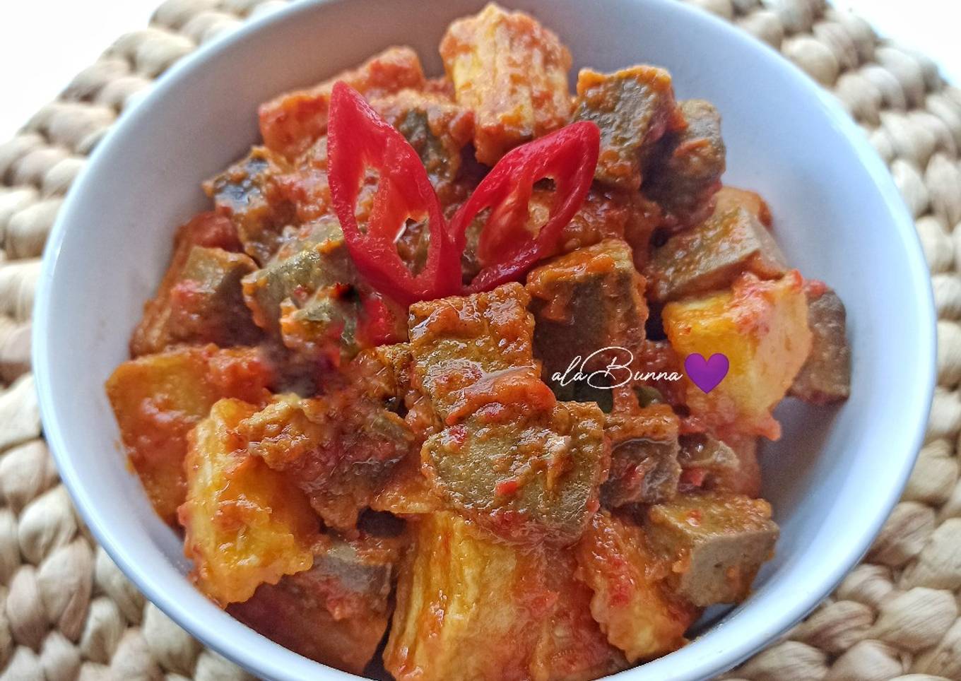 491. Hati Sapi&Kentang Balado