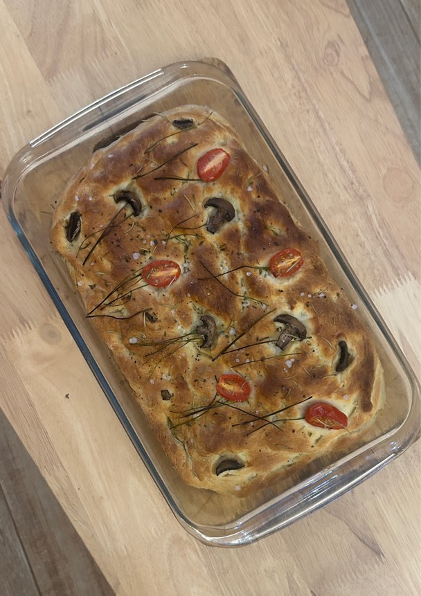Una foto de Focaccia