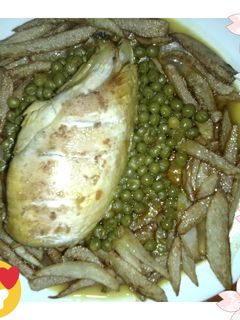 صورة لوصفة جلبانة بالبطاطا المقلية 😋🙀😉😍😍😍