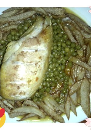 صورة لوصفة جلبانة بالبطاطا المقلية 😋🙀😉😍😍😍