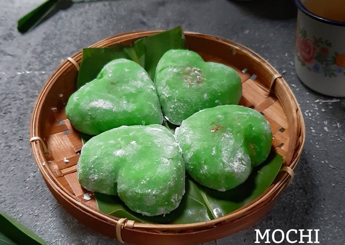 Resep Mochi Sukabumi Aroma Pandan