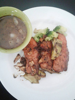 Foto resep MENU MPASI - salmon grill teriyaki