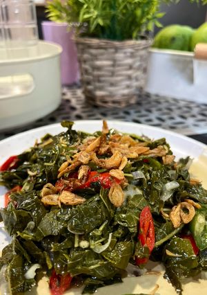 Foto resep Oseng Daun Singkong
