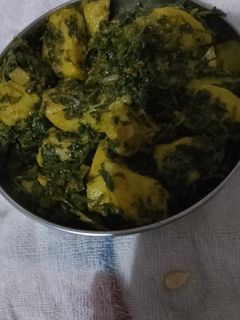 मेथी आलू की सब्जी (methi aloo ki sabzi recipe in Hindi) रेसिपी मुख्य फोटो