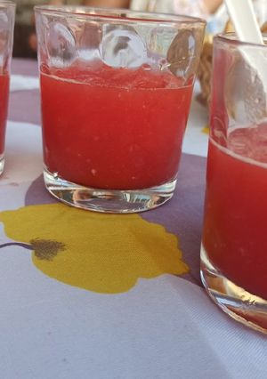 Una foto de Sorbete de sandía Thermomix🍉
