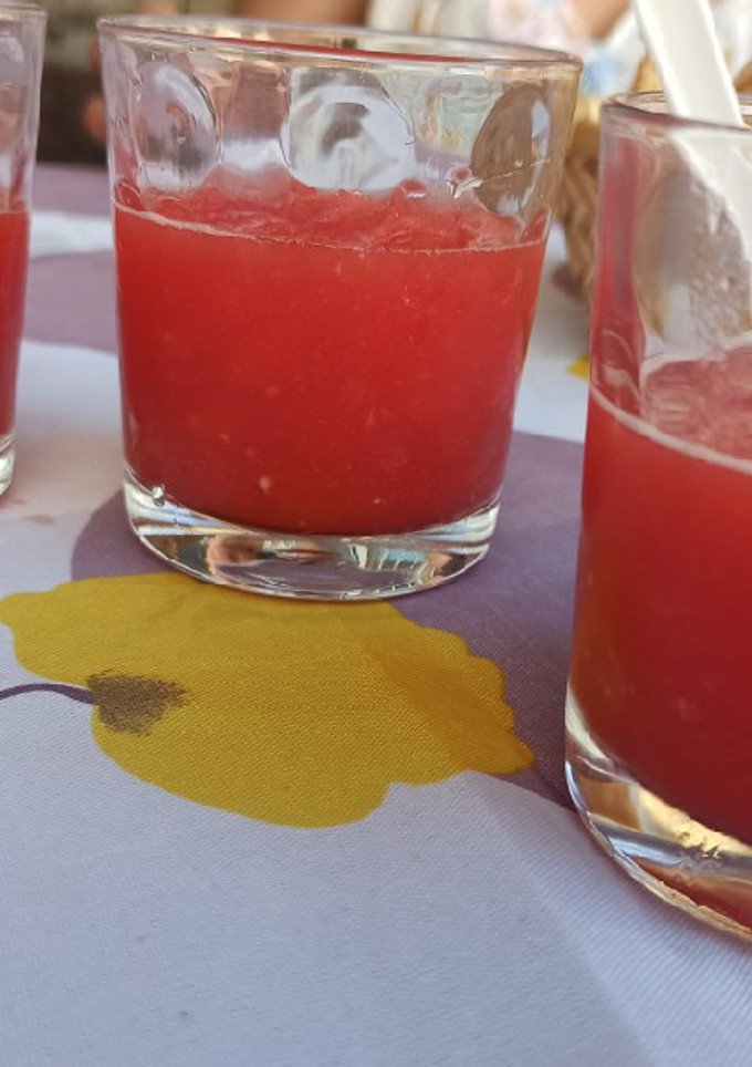 Una foto de Sorbete de sandía Thermomix🍉