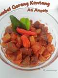 Sambel Goreng Kentang Ati Ampela 😍 Pedas Nikmat 🤤