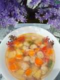 Sayur Sop Baso Mutiara