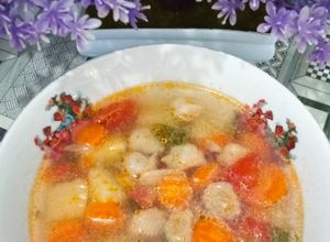 Foto resep Sayur Sop Baso Mutiara