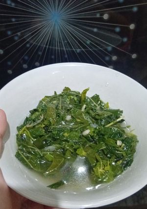 Foto resep Sayur Kuah Daun Singkong
