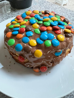 Una foto de Pan dulce navideño con chips de chocolate