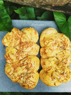 Foto resep Garlic pullapart