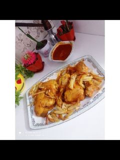 عکسی از دستور خورشت مرغ⁦ 👩🏻‍🍳⁩