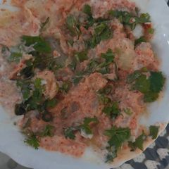 A picture of Potato chutney.