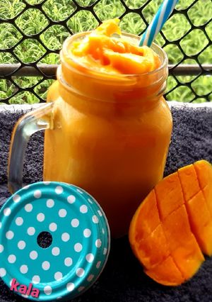 મેંગો જયુસ(Mango juice recipe in Gujarati) રેસીપી મુખ્ય ફોટો