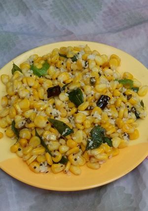 A picture of Sweet Corn Sundal.