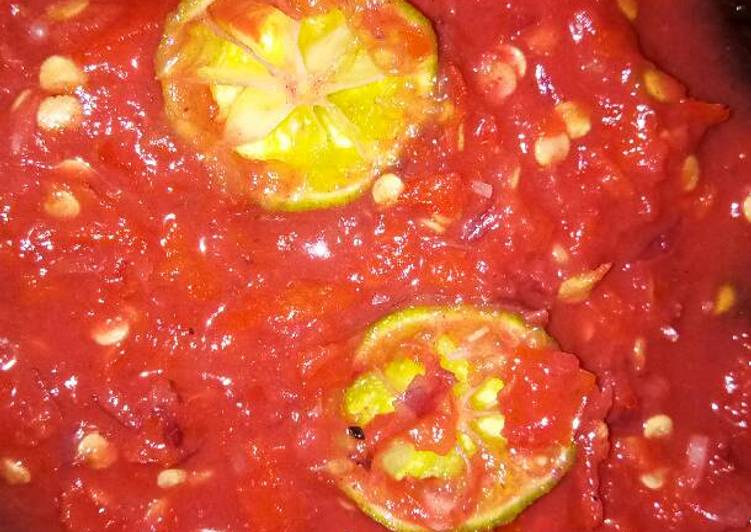 Resep Sambal terasi jeruk limo Anti Gagal