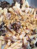 #605 Caserecce con radicchio, ricotta e noci 🥬🥜🍚
