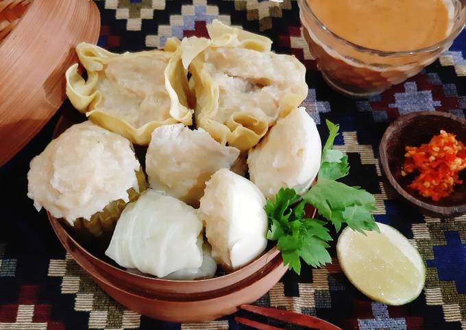 Cara membuat 170. Siomay Tenggiri khas Bandung Cara membuat 170. Siomay Tenggiri khas Bandung